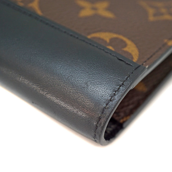 Louis Vuitton Long Brazza Brown Macassar Portefeuille Wallet - Picture 4 of 15